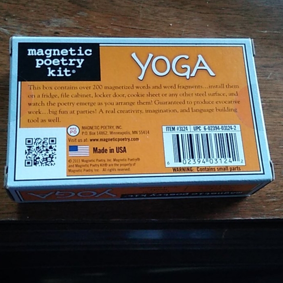 Magnetic Poetry Yoga Kit - Picture 2 of 3